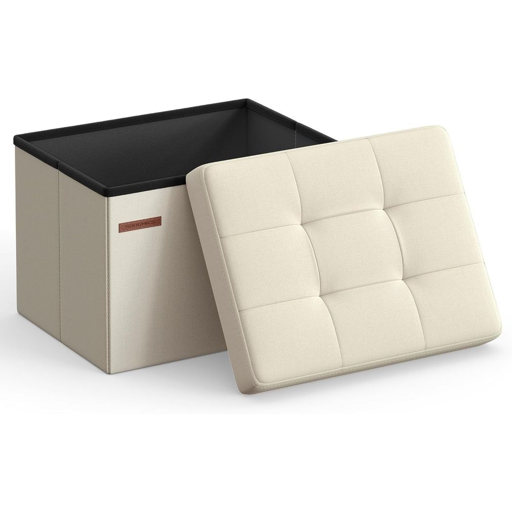 Office Stool - Kompaktowy puf z miejscem do przechowywania,