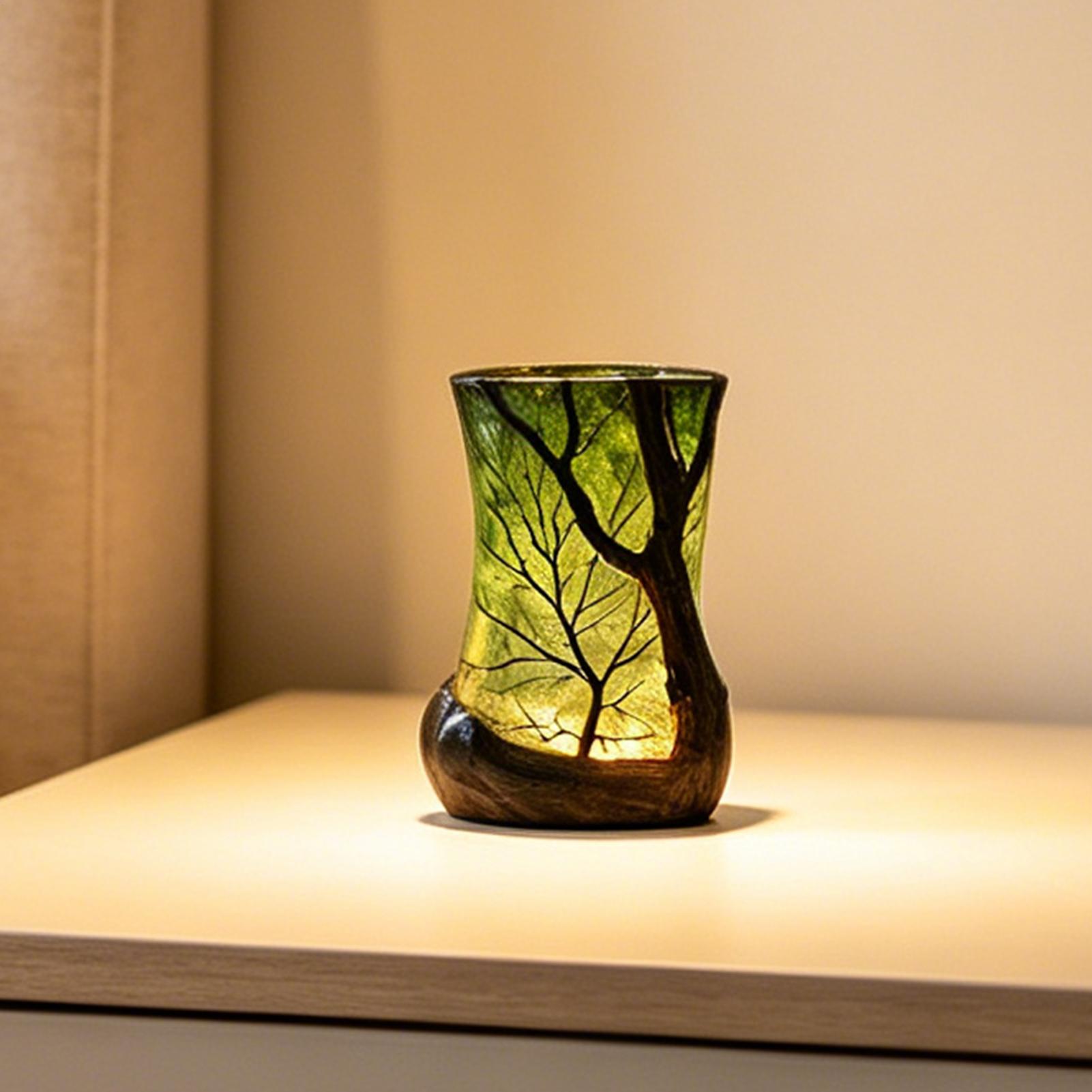 Bookshelf - Lampka nocna na stolik, lampka leśna,