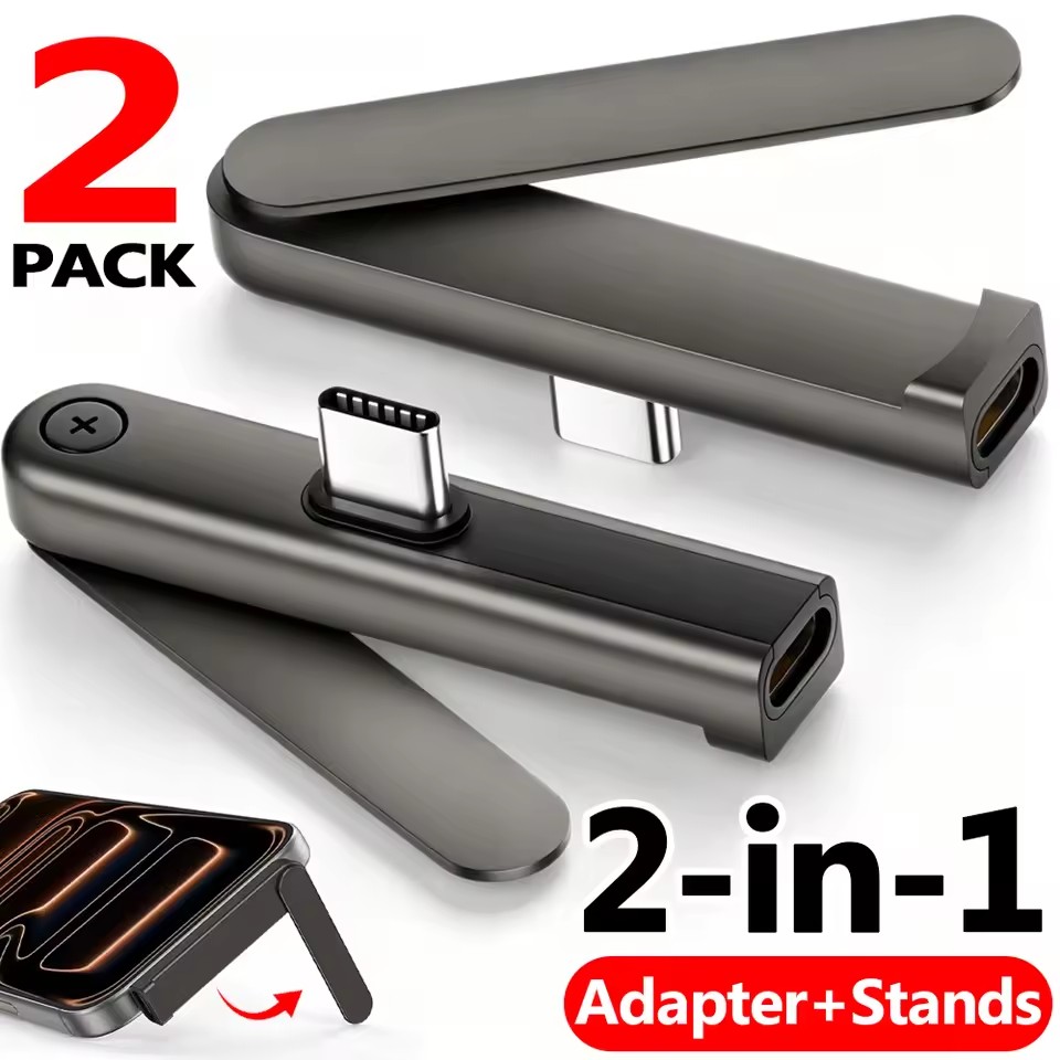 Standing Desk - 2/1 szt. Przenośny adapter USB-C na