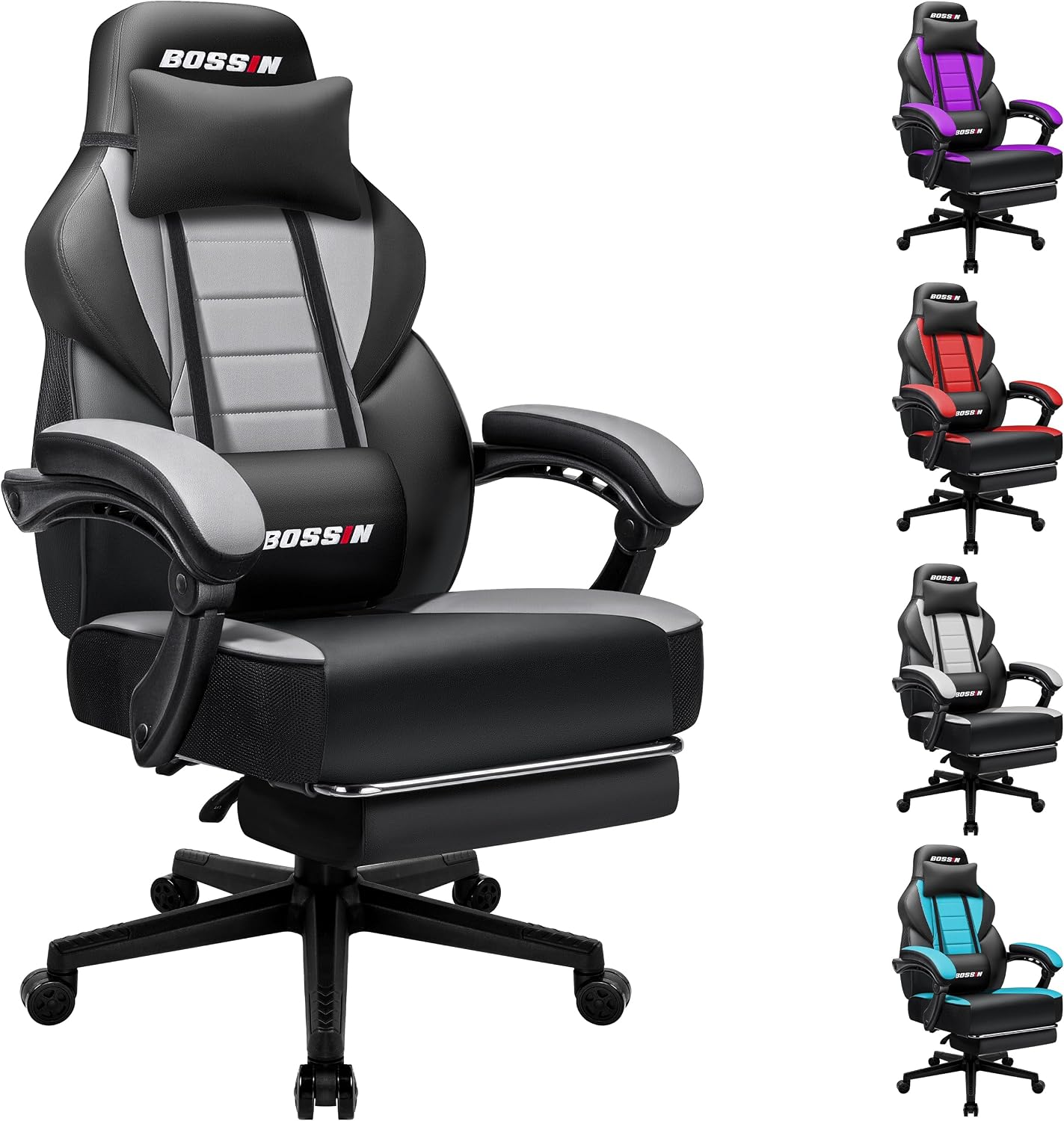 Office Chair Cushion - Krzesło do gier z funkcją masażu,
