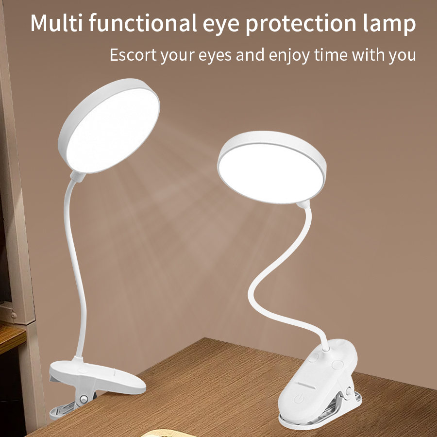 Desk Lamp - Lampka biurkowa LED z klipsem 360