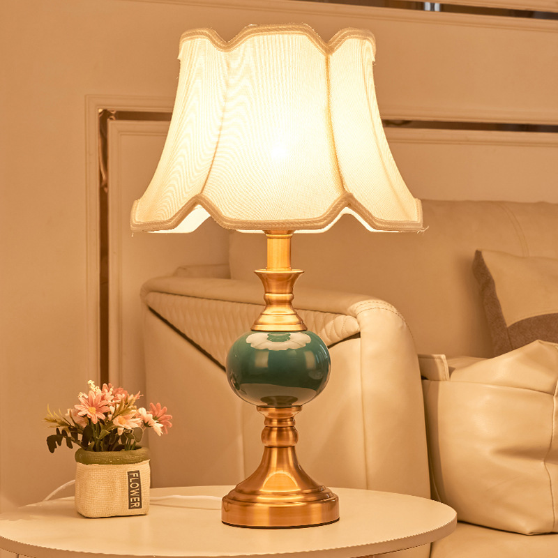 Desk Lamp - Amerykańska lampa nocna w stylu retro,