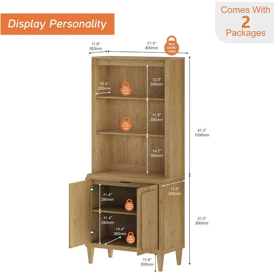 72,8 cm – wysoka regałowa półk – Bookshelf recenzja i cena