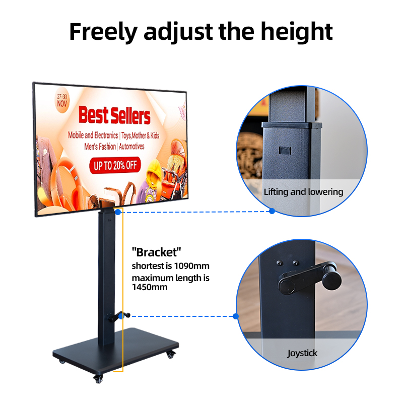 55-calowy przenośny wyświetlac – Monitor Stand recenzja i cena
