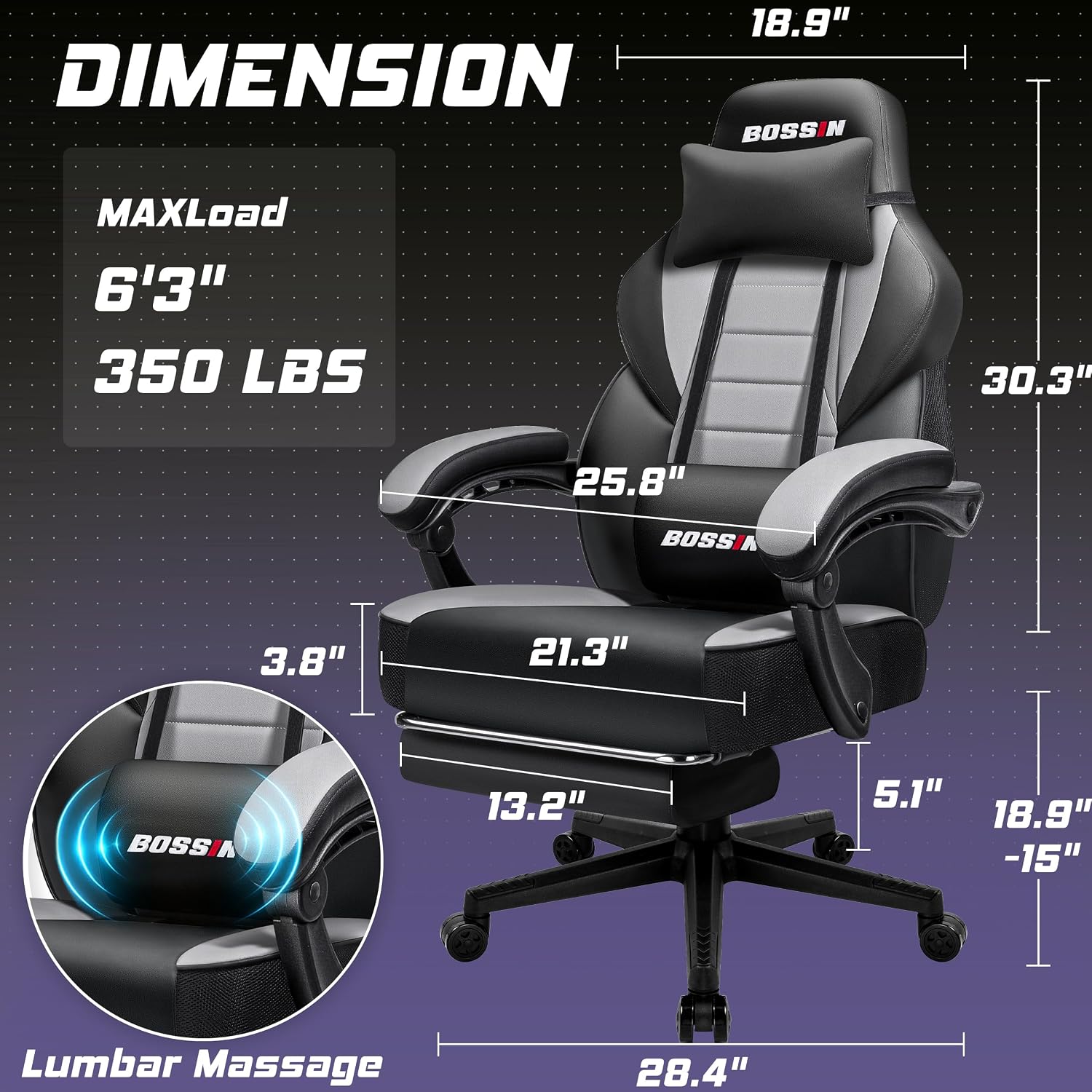 Krzesło do gier z funkcją masa – Office Chair Cushion recenzja i cena