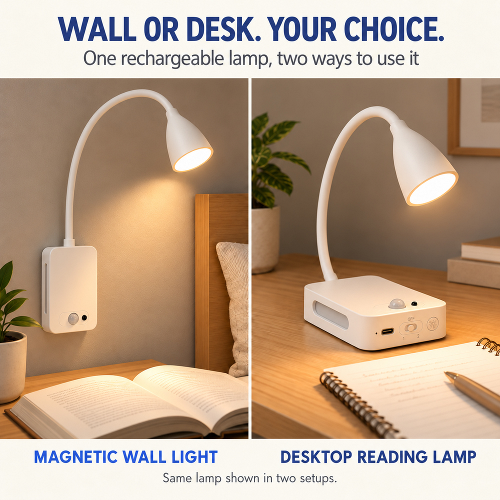 Lampa do czytania LED z możliw – Desk Lamp recenzja i cena