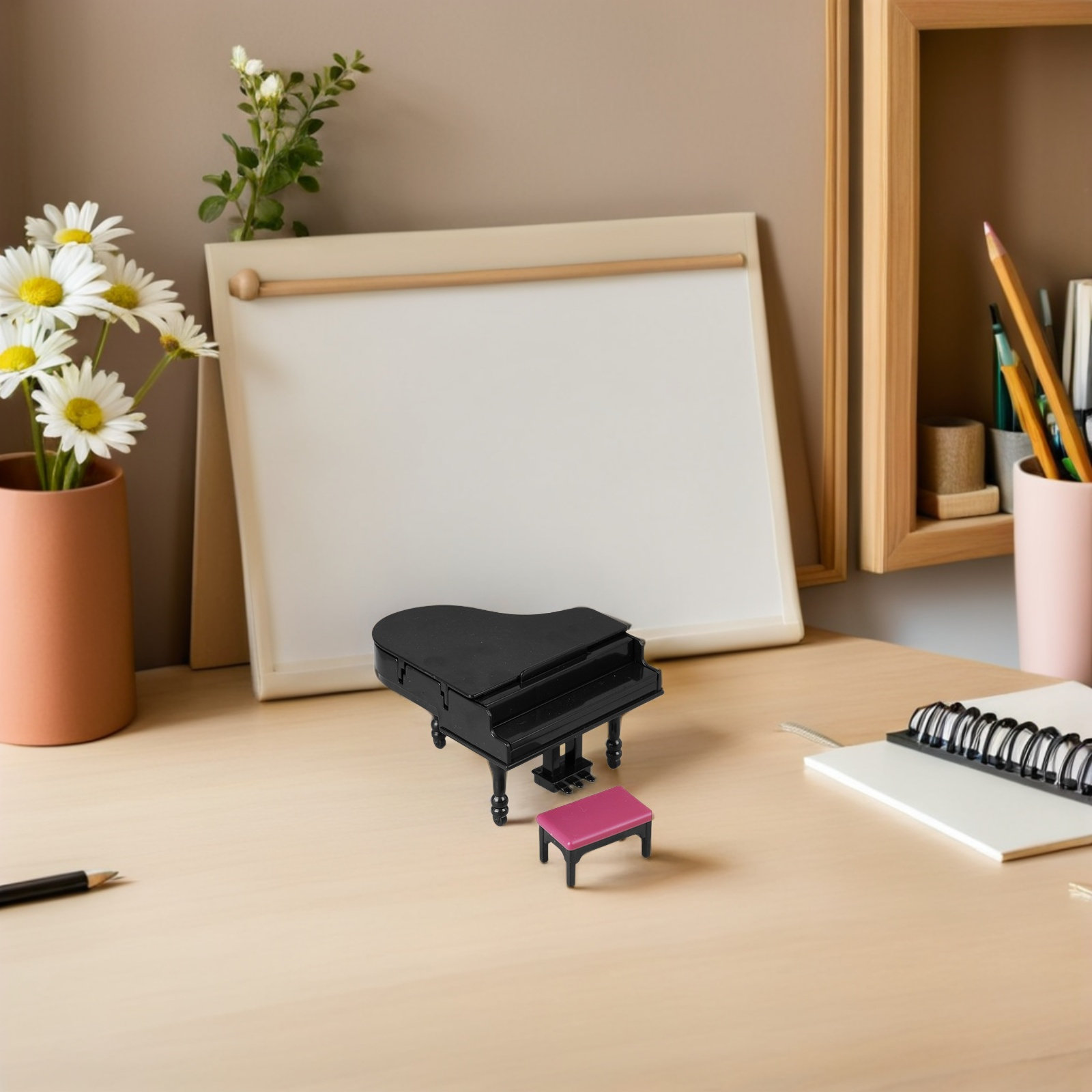 Miniaturowy zestaw pianina i s – Office Stool recenzja i cena