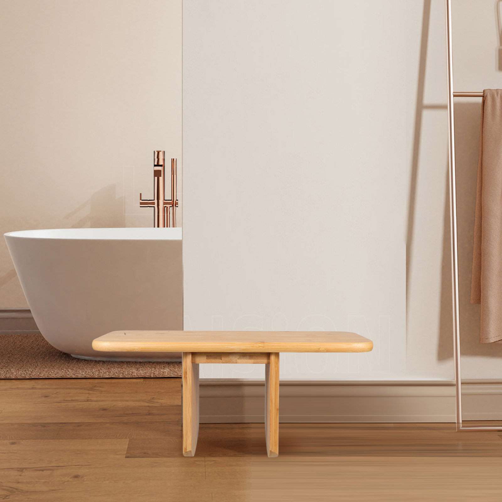 Stołek bambusowy przenośny wie – Office Stool recenzja i cena